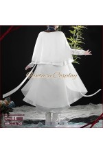 Path to Nowhere Du Ruo White Outfit Cosplay Costume